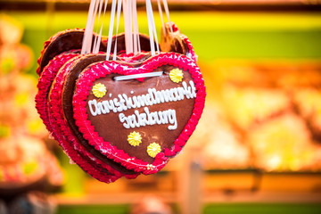 Fototapeta premium Salzburg, Austria - Christkindlmarkt, Christmas Market