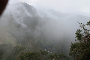 fog in mountains