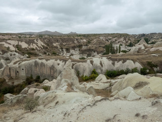 Fototapeta na wymiar Turkey, cappadocia, Pigeon valley near Goreme