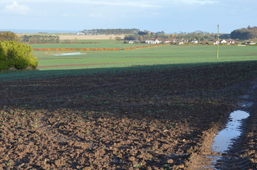 Views over St Andrews, Fife, from Pipeland Hill
