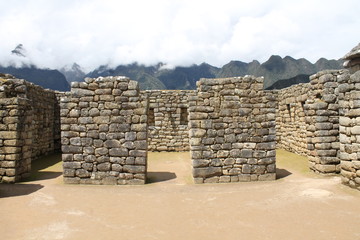 Obraz premium ruins at machu picchu
