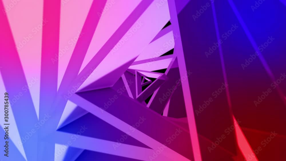 Poster motion graphic shapes abstract animation - seamless looping video animation