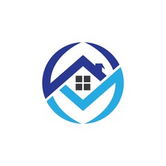 House logo template vector illustration