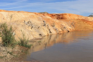 Fototapeta na wymiar Water in the Desert
