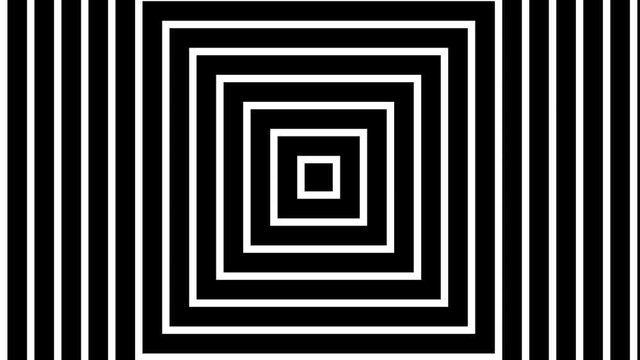 black and white square pattern animation background seamless looping