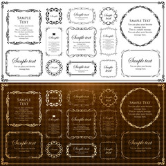 高級感のあるフレームデザイン