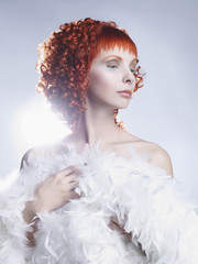 Angelic woman