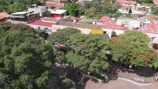 Paza central Malinalco Pueblo Magico