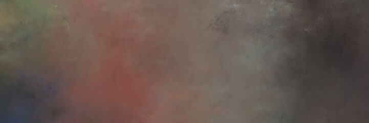 vintage abstract painted background with dim gray, dark slate gray and pastel brown colors and space for text or image. can be used as header or banner