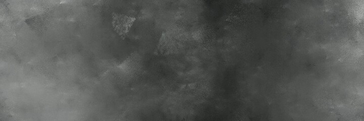 dim gray, dark gray and very dark blue colored vintage abstract painted background with space for text or image. can be used as header or banner