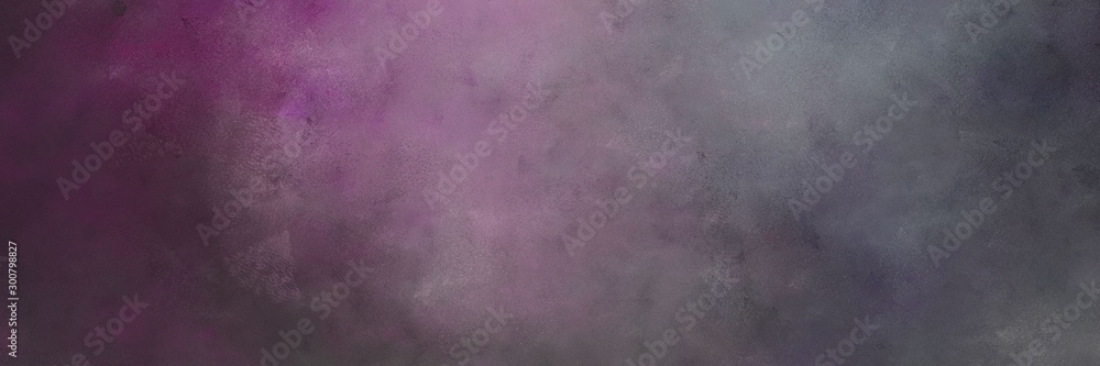 Aufkleber abstract painting background texture with dim gray, rosy brown and very dark violet colors and space for text or image. can be used as header or banner