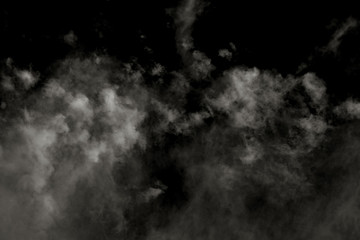 sky with black and white cloud textured background