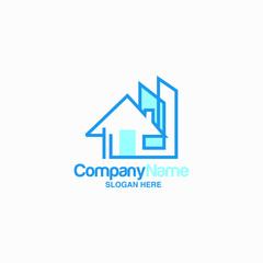 real estate house logo