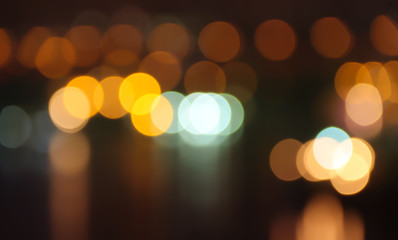 abstract bokeh lights 