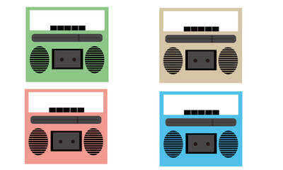 カセットプレーヤーライトカラー