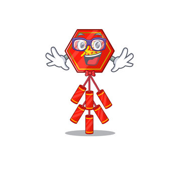 Illustration Character Geek Chinese Firecracker Cartoon Shape