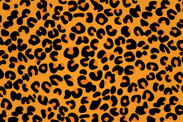 orange leopard texture pattern wallpaper background illustration vector