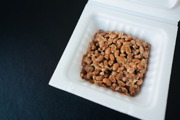 納豆 日本食 横