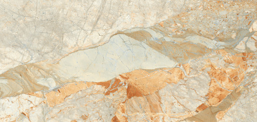 Brown marble texture background with veins, Natural breccia marble tiles for ceramic wall tiles and...