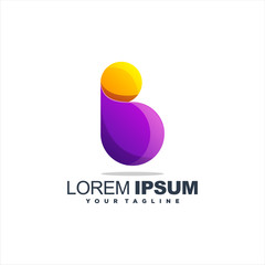 awesome letter b logo design