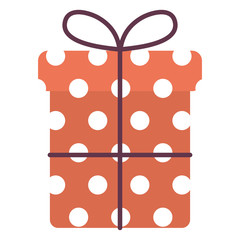 gift box present isolated icon