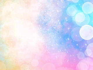 Fototapete Mädchenzimmer Banner Blendung abstrakte Textur. Pastellfarbener Hintergrund verwischen. Regenbogen-Farbverlauf. Ombre mädchenhafter Prinzessinnen-Stil