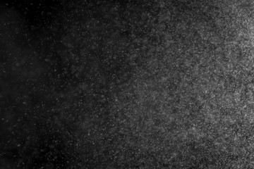 Fototapeta premium Colorful bokeh on black
