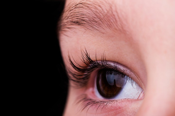 Obraz premium Eye of a child