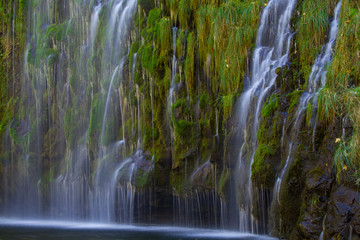 Mossbrea Waterfalls in Dunsmuir California