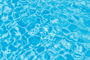 Blue water rip wave reflection