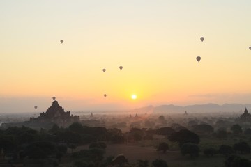 Sunrise in Bagan