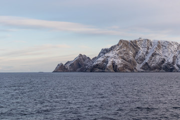 Fototapeta na wymiar Fjord Mountains