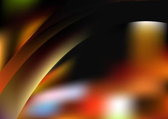 Curve Creative Background vector image design