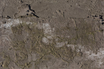 texture of concrete old wall with cracks