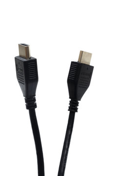 HDMI Cable isolated on white background - Image