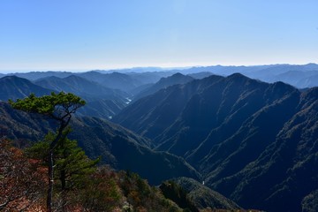 view of mountains