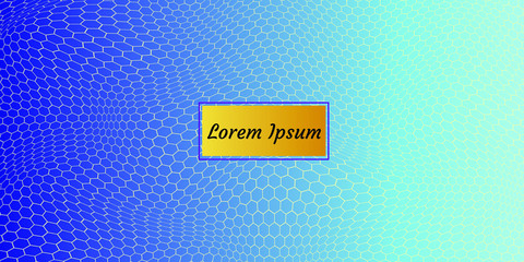 Abstract modern background. Geometric shapes and lines. Colorful gradient vector texture
