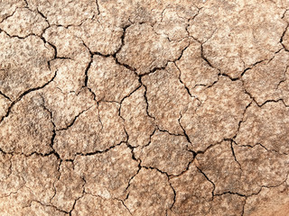 The ground has cracks in the top view for the background