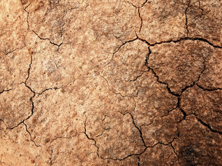 The ground has cracks in the top view for the background
