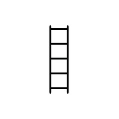icon of the ladder. vector illustration