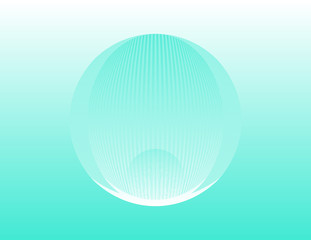 graphic planet system three cage turquoise