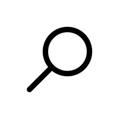 Magnify Zoom and Search Symbol Icon Vector Design Illustration EPS 10