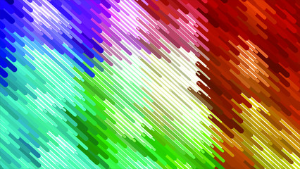 Geometric design. Halftone geometric design with a set of colorful abstract rhombuses. Multicolor, rainbow vector layout with lines, rectangles. Decorative design in an abstract style with rectangles.