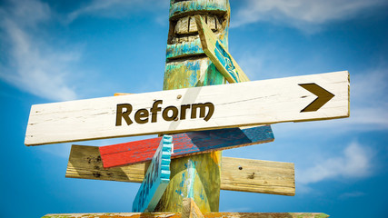 Street Sign to Reform