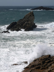 Côte sauvage de bretagne - presqu'île de Quiberon