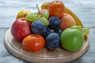 Verschiedene Obstsorten