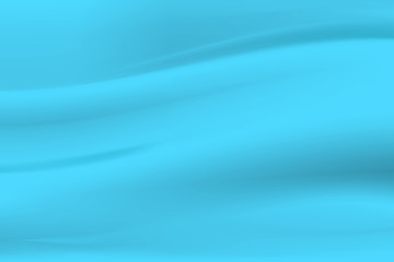 Abstract blue background, blue waves, floating, wrinkled fabric for backgrounds used in graphic design Website banners, invitation cards, print media, digital advertising.