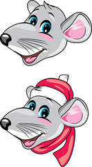 Funny rat head