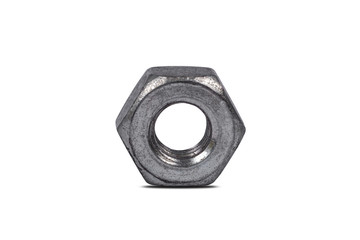 ฺิBolts and nuts isolated on white background