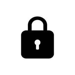 Padlock Security Symbol Icon Vector Design Illustration EPS 10